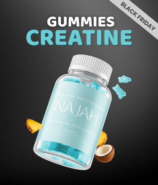 Gummies Créatine - Najah Nutrition - Black Friday