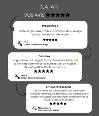 Gummies Shilajit - Najah Nutrition