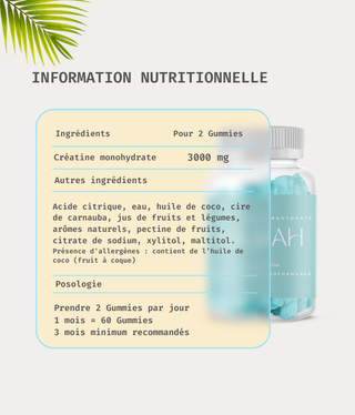 Gummies Créatine - Najah Nutrition