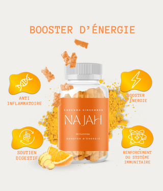 Gummies Curcuma Gingembre - Najah Nutrition
