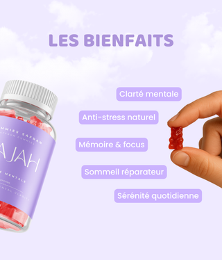 Gummies Safran Najah Nutrition anti-stress